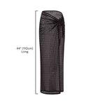 Maxi Sarong Skirt Black