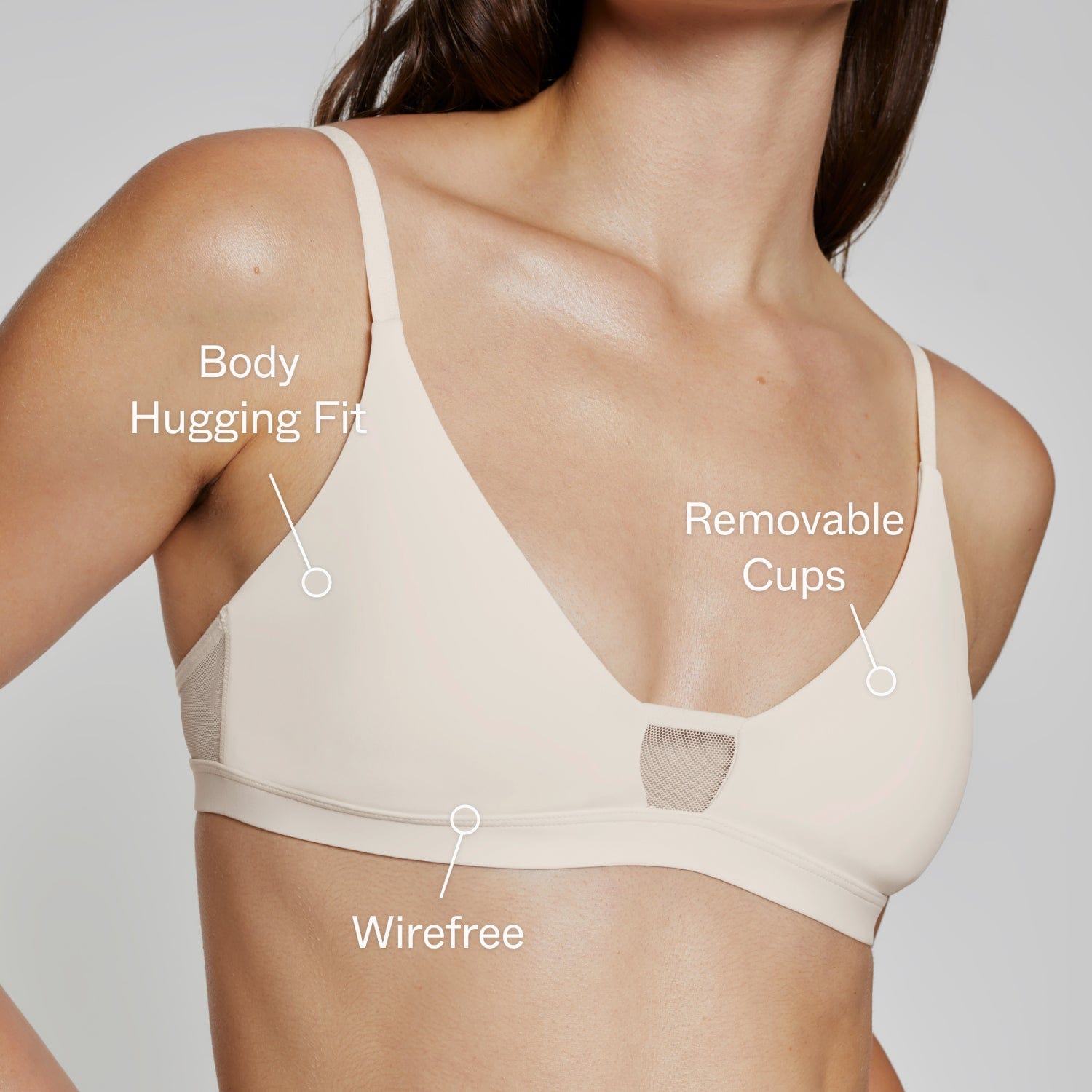 Limitless Wirefree Scoop Bra Sienna Rose