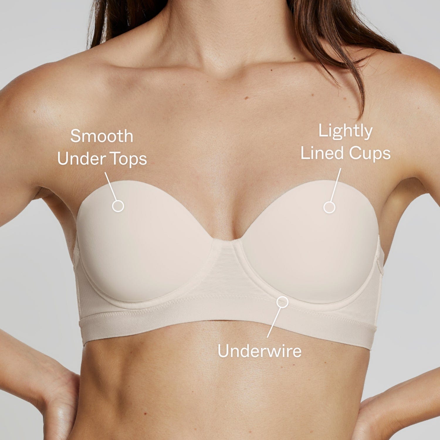 MVP Multiway Strapless Bra Sienna Rose