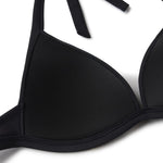 Plunge Bikini Top Monstera