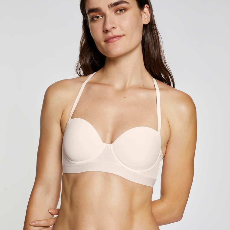 Strapless Bra For Small Busts  MVP Multiway Strapless – Pepper
