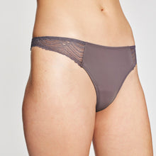 Product gallery. Select Image Smooth Lace Thong Peppercorn