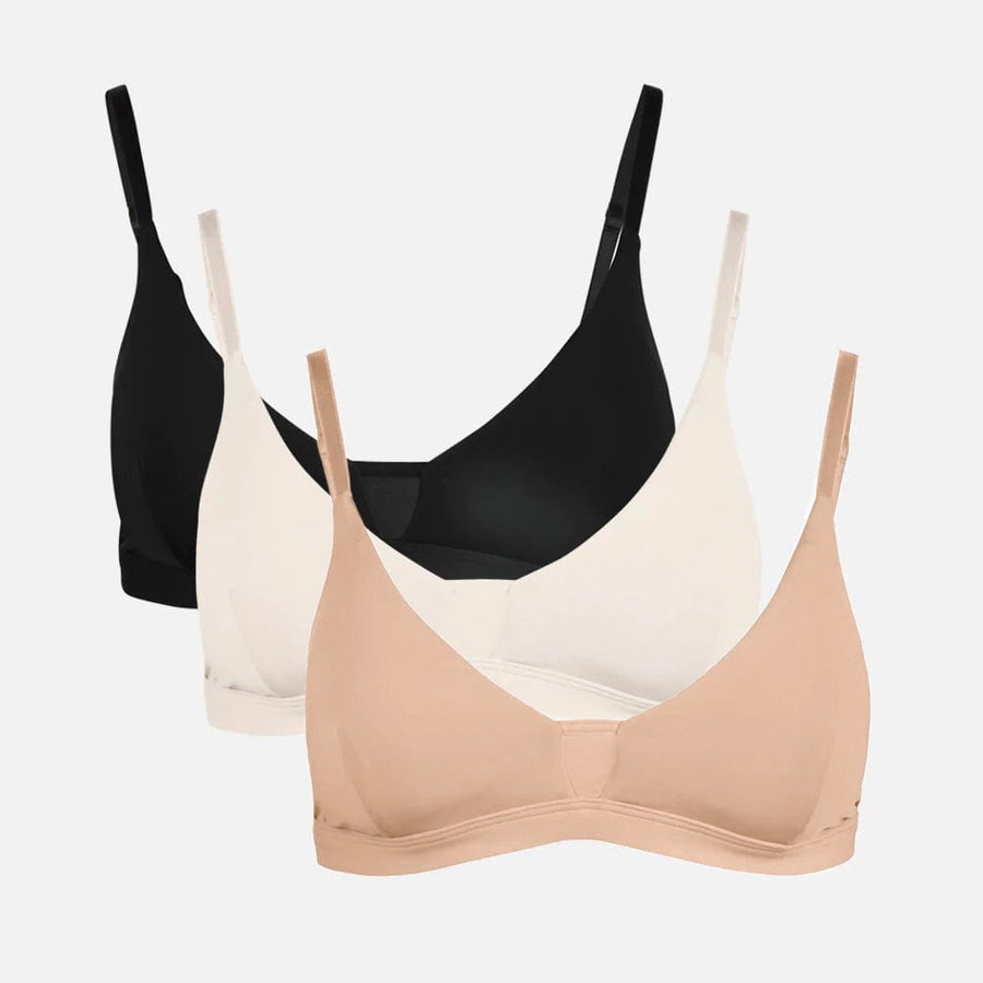 Limitless Wirefree Bra Trio (3 Pack) – Pepper