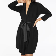 Product gallery. Select Image Cozy Modal Robe Black