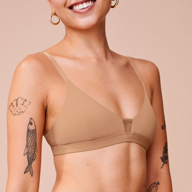 Limitless Wirefree Scoop Bra Tuscan's slide image